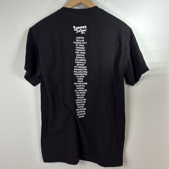 Drake T-Shirt Medium Black Summer Sixteen Tour Hip Hop Rap Concert - Picture 2 of 5